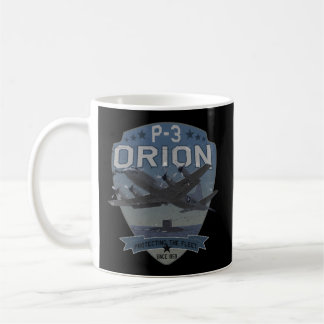 Taza De Café Avión P-3 SubHunter Orion Asw