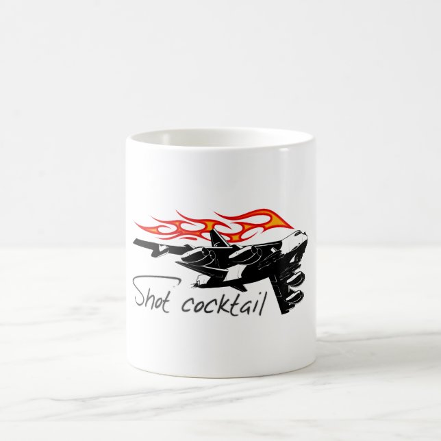 Taza De Café avión personalizado (Centro)