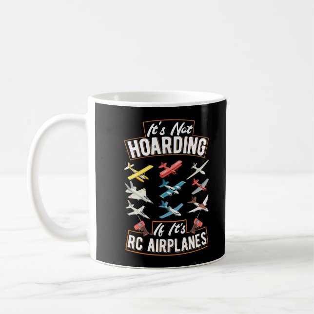 Taza De Café Avión piloto de recolectores de aeronaves RC (Izquierda)