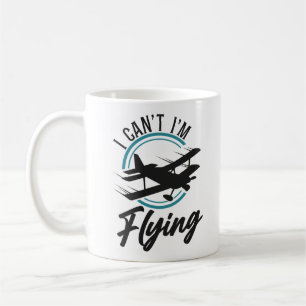 Taza De Café Avión Piloto No Puedo Volar