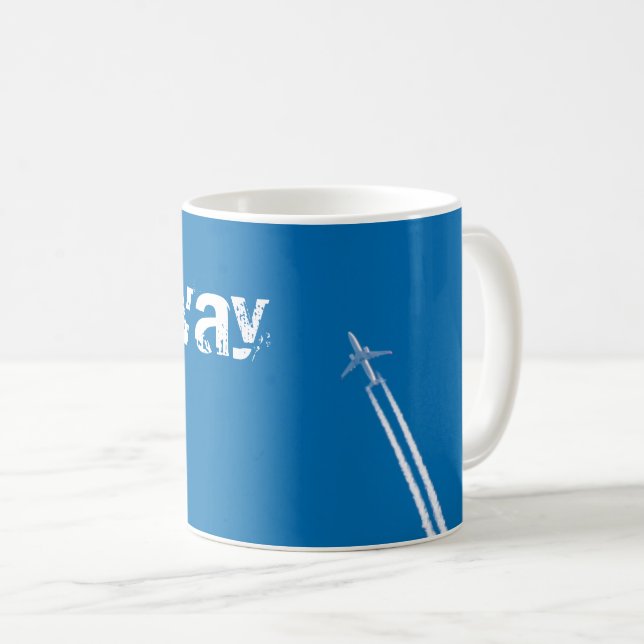Taza De Café Avión volador (Anverso derecho)