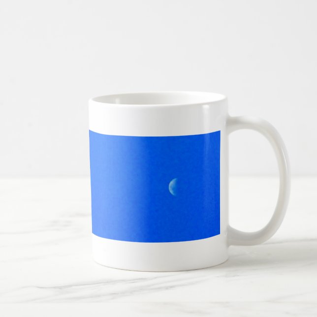 Taza De Café avión y luna (Derecha)