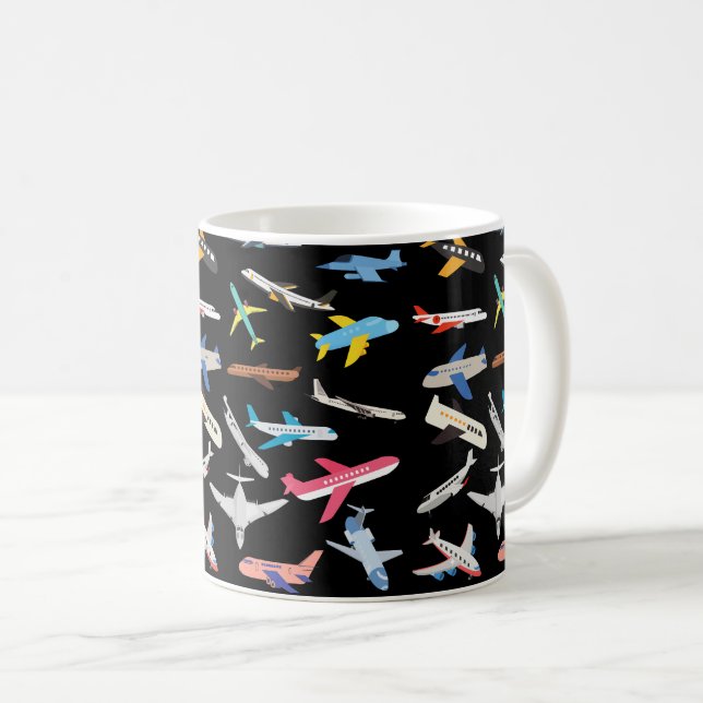 Taza De Café Aviones (Anverso derecho)