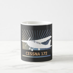 Taza De Café Aviones de ala alta