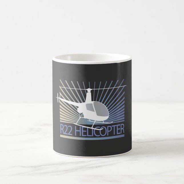 Taza De Café Aviones del helicóptero (Centro)