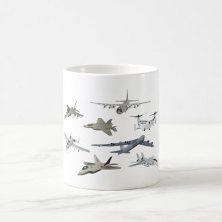 Taza De Café Aviones militares estadounidenses