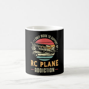 Taza De Café Aviones RC Avión de Adicción Aérea Aviones RC