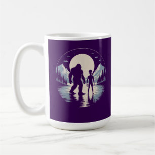 Taza De Café Avistamiento de criptozoología OVNI Bigfoot Parano