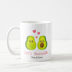 Taza De Café Avocuddle - Nombres de parejas de aguacates Person