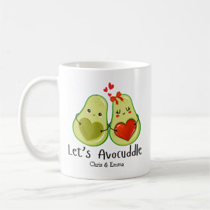 Taza De Café Avocuddle - Nombres de parejas de aguacates Person