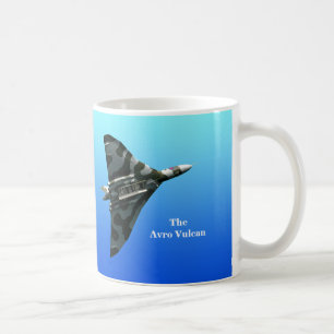 Taza De Café Avro Vulcan Bomber con su monograma