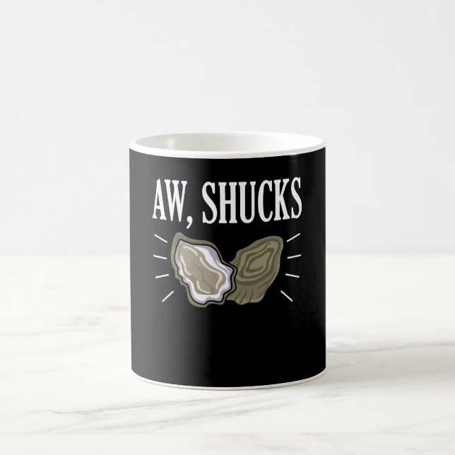 Taza De Café Aw, Shucks Marisco Oyster Lover Pun (Centro)