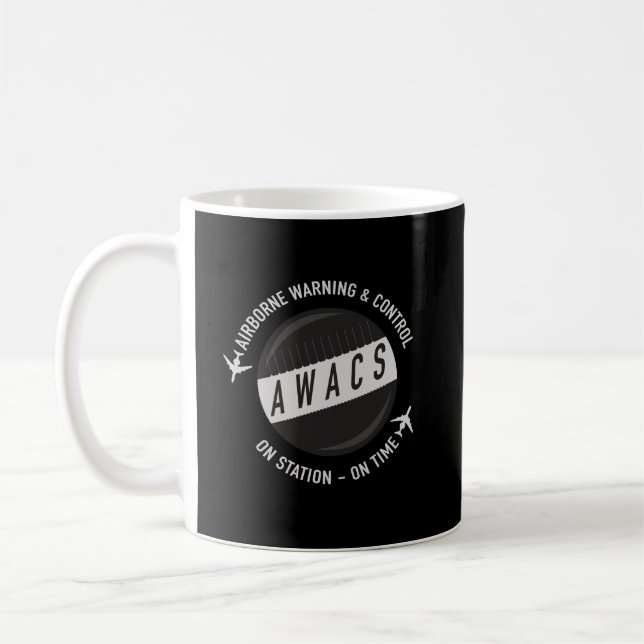 Taza De Café AWACS en la estación el tiempo (Izquierda)