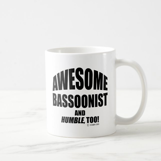 Taza De Café Awesome Bassoonist (Derecha)