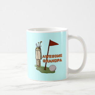 Taza De Café Awesome Grandpa Golf