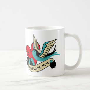 Taza De Café Awesome Mom Tattoo
