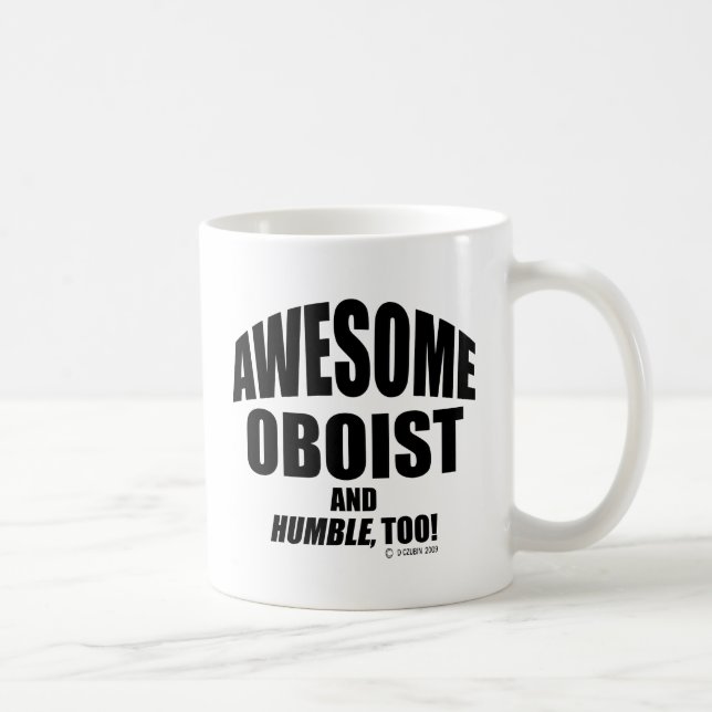 Taza De Café Awesome Oboist (Derecha)
