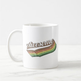 Taza De Café Awesome Retro