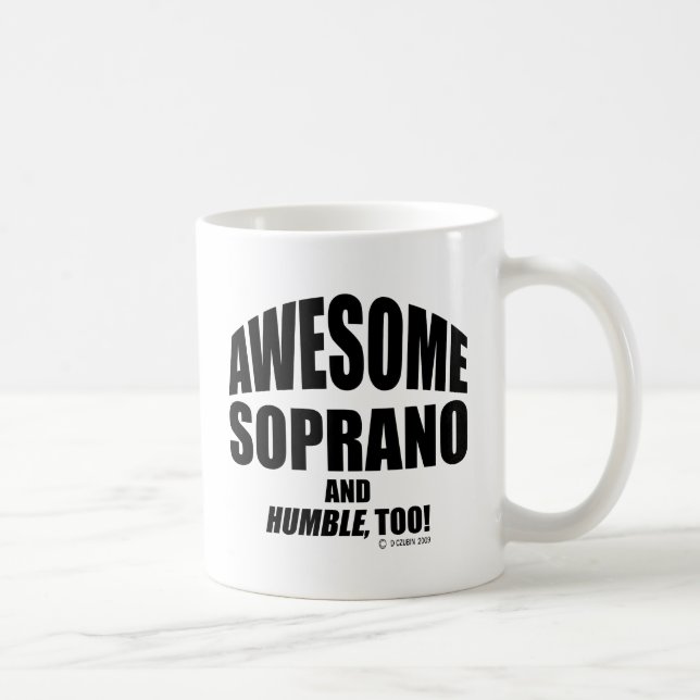 Taza De Café Awesome Soprano (Derecha)