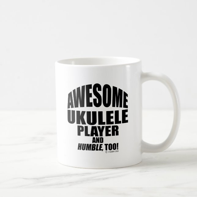 Taza De Café Awesome Ukulele (Derecha)