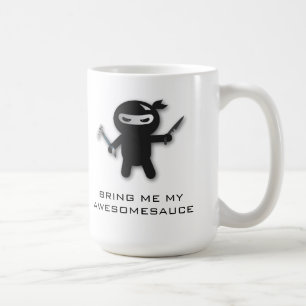 Taza De Café Awesomesauce armado completamente
