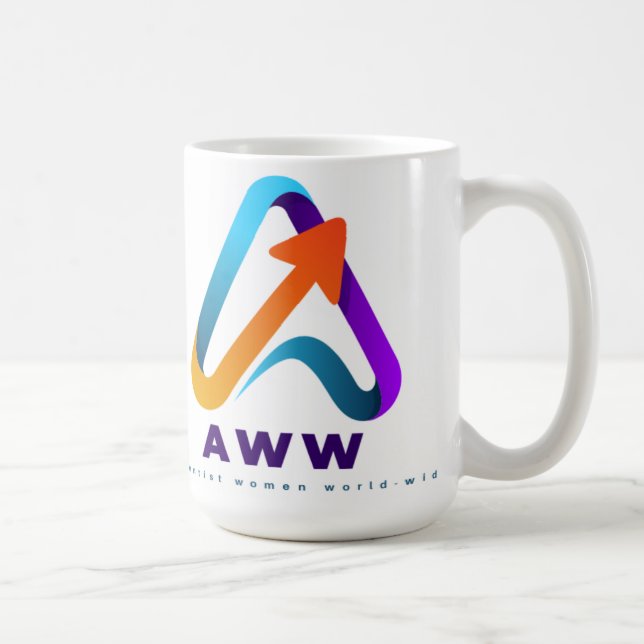 Taza De Café AWW up y Mug (Derecha)