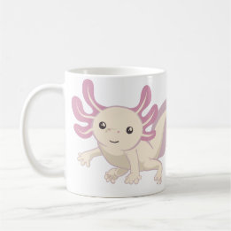 Taza De Café Axolotl adorable pequenito