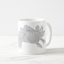 Taza De Café Axolotl Coffee Mug - GRAY