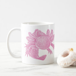 Taza De Café Axolotl Coffee Mug - PINK