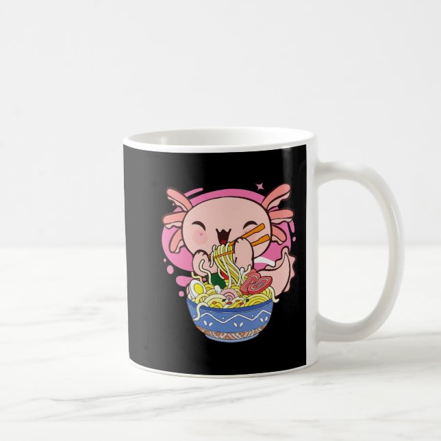 Taza De Café Axolotl Ramen Kawaii japonés regalo de fideos anim (Derecha)