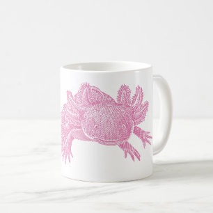 Taza de café Axolotl - ROSA