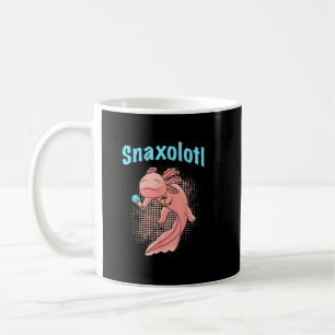 Taza De Café Axolotl Snaxolol Snack Axolotl Helado Crema