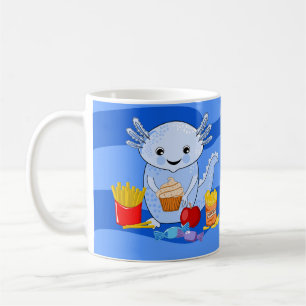 Taza De Café Axolotl Snax'olotl divertido lindo Mug