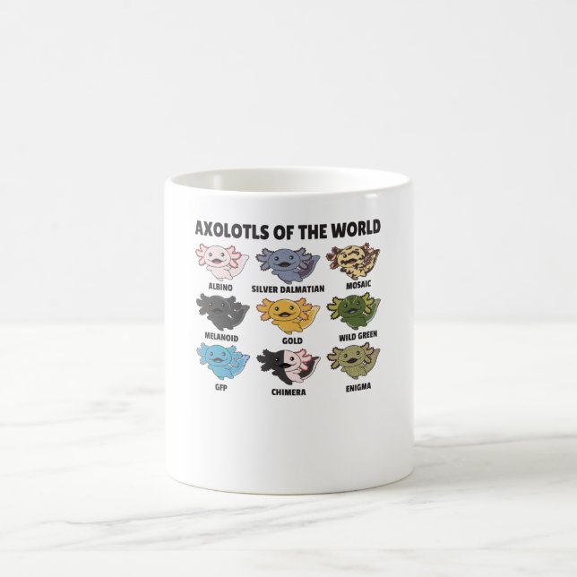 Taza De Café Axolotls de Axolotl (Centro)