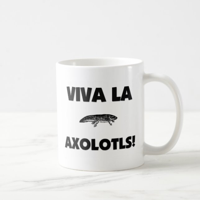 Taza De Café Axolotls del La de Viva (Derecha)