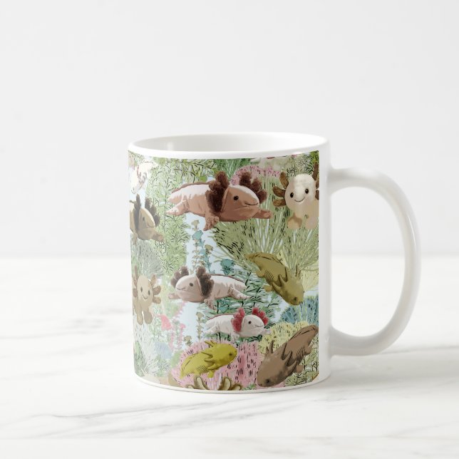 Taza De Café Axolotls in Toyland (Derecha)