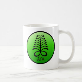 TAZA DE CAFÉ AYA NO ASUSTADO DE USTED