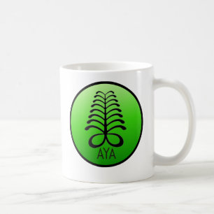 TAZA DE CAFÉ AYA NO ASUSTADO DE USTED