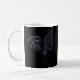 Taza De Café Ayam Cemani indonesio (Chico Negro)