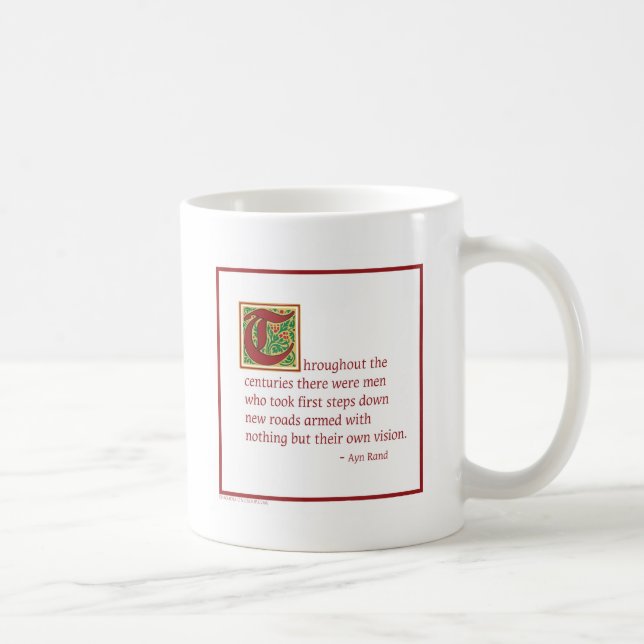 Taza De Café Ayn Rand (Derecha)