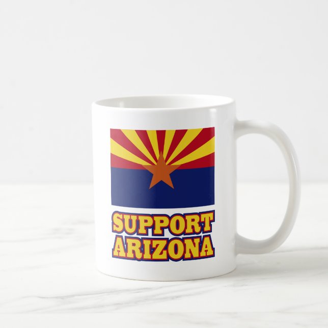 Taza De Café Ayuda Arizona (Derecha)