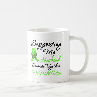 Taza De Café Ayuda del linfoma (marido)