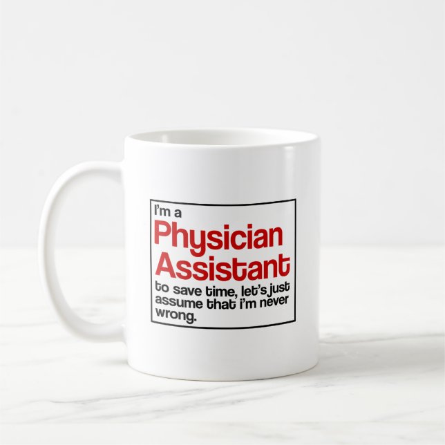 Taza De Café Ayudante del médico (Izquierda)
