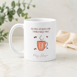 Taza De Café Ayudar a los estudiantes a encontrar su voz única 