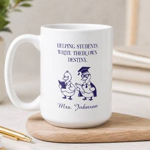Taza De Café Ayudar a los estudiantes a escribir su propio dise