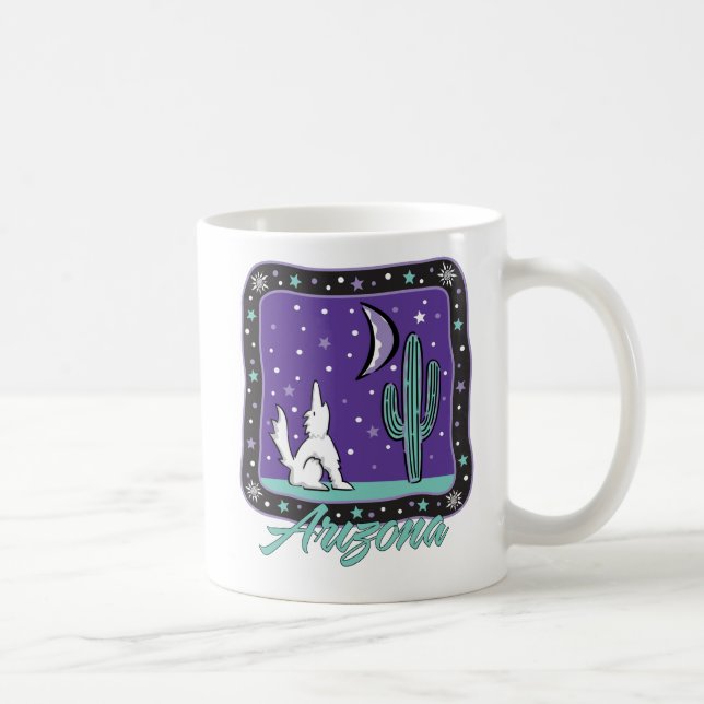 Taza De Café AZ-Coyote (Derecha)