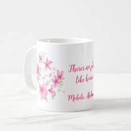 Taza De Café Azalea Rosa Floral