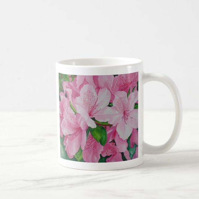 Taza De Café Azaleas suaves (Derecha)