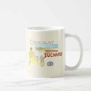 Taza De Café Azúcar de Caramelo Victoriano de Chocolate Francés