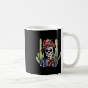 Taza De Café Azúcar Skull Bandera Mexicana Cinco De Mayo Dia De
